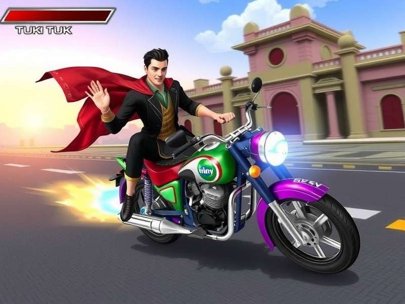 Desi Tuk Tuk Marvel Gameplay Screenshot